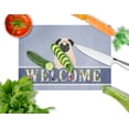 thumbnail image 2 of Carolines Treasures BB5589LCB Pug Fawn Welcome Glass Cutting Board - Large, 2 of 2