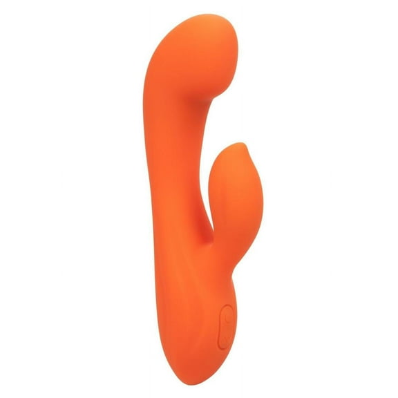CalExotics Stella Liquid Silicone Rabbit Vibrator, Orange