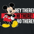 thumbnail image 3 of Mickey & Friends - Hey There! Hi There! - Juniors Cropped Cotton Blend T-Shirt, 3 of 5