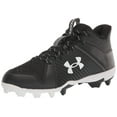 thumbnail image 1 of Under Armour Men's Leadoff Mid Rubber Molded Baseball Cleat Shoe, 1 of 2