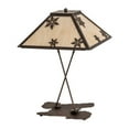 thumbnail image 2 of Meyda Tiffany 188530 Snowflake 28" Tall Buffet Table Lamp - MultiColor, 2 of 3