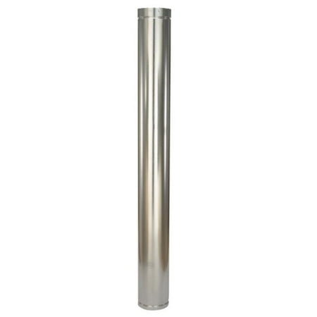 

Selkirk 6 in. D X 36 in. L Aluminum Round Gas Vent Pipe