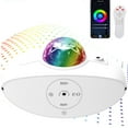 thumbnail image 4 of Veilleuse à Projection de Plafond Étoile Aurore Projecteur Lampe Multicolore DEL Son+appli+télécommande, 4 of 6