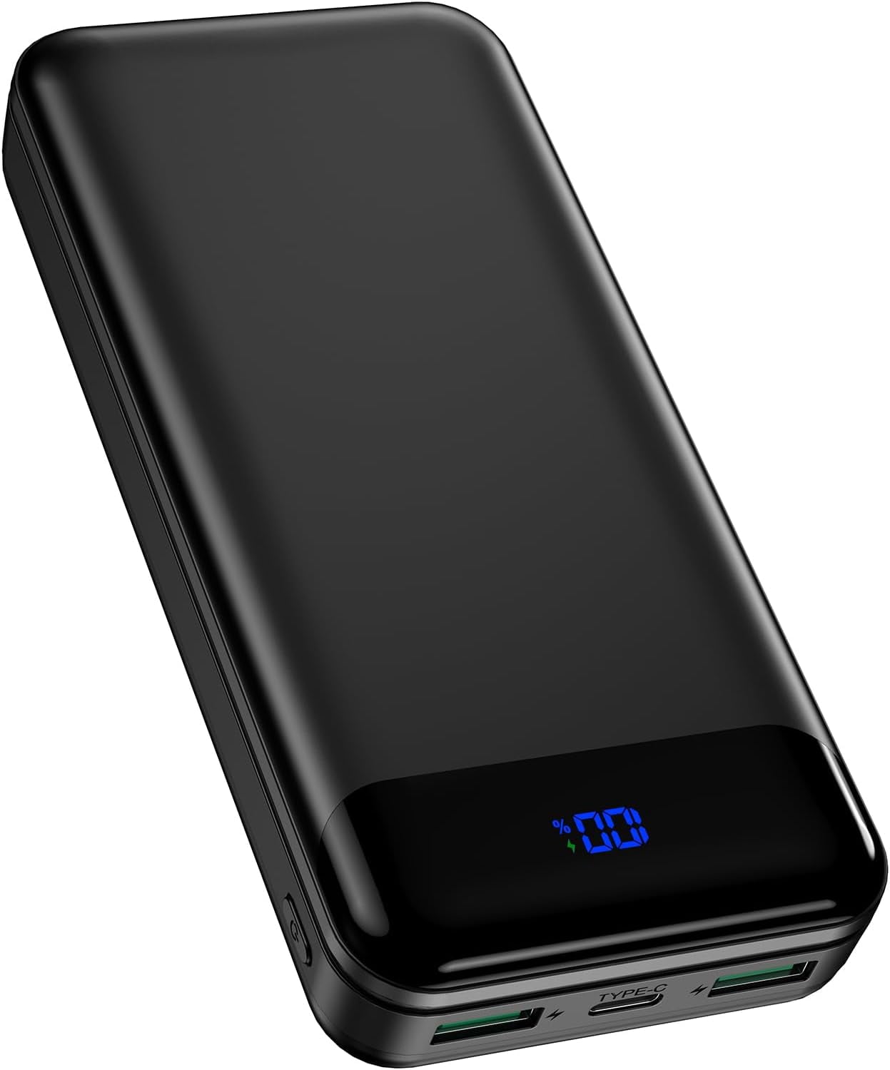 Portable Charger Power Bank 40000mAh Powerbank PD 30W and QC 4.0 Fast Charging External Battery Pack with USB-C LED 3