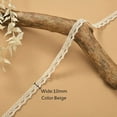 thumbnail image 4 of 2 Yards/Lot 38 Styles 10-35mm Apparel Sewing Fabric Ivory Cream Trim Cotton Crocheted Lace Fabric Ribbon Handmade Accessories-2 Yards / Style-34, 4 of 44