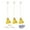 Illuminated, variant on Almencla Badminton Solo Trainer Badminton Training Device for Sports Exercise Fitness Illuminated