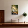 thumbnail image 4 of ZHONGYUTONG Christian Canvas Wall Art Psalm 23 Painting Bible Verses Pictures Scripture Wall Decor Inspirational Prints for Home Bedroom Decor Framed (12.00" x 18.00"), 4 of 5