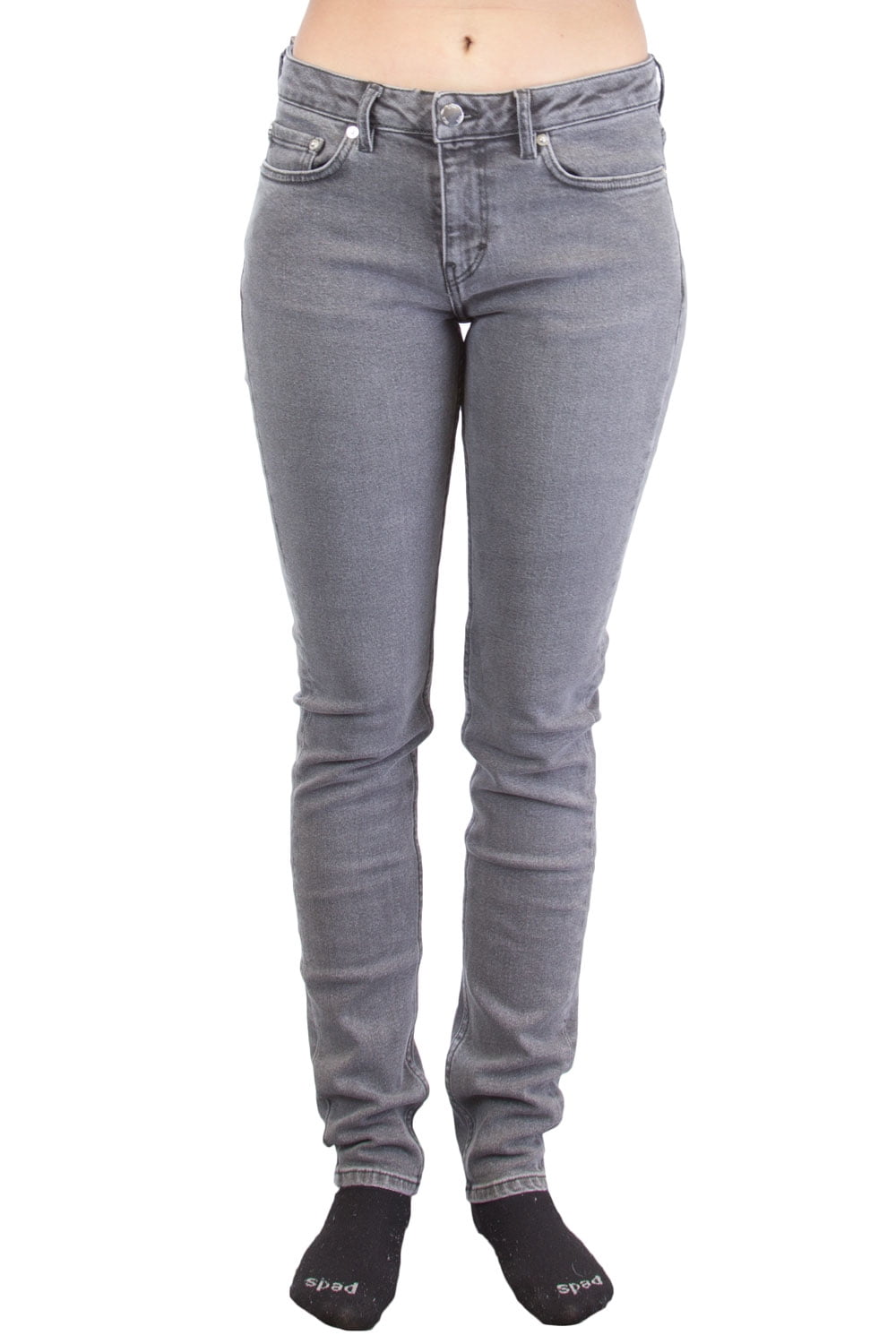 BLK DNM Women's Ferris Grey Super Skinny Jeans #BFRDJ07 $175 NWT 