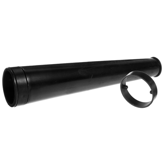 Hemobllo Reusable Black Rubber Extension Hose for Air Blower Outdoor Debris Cleaning Accessory