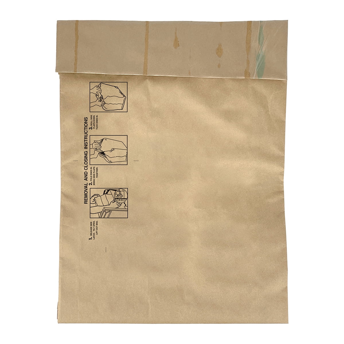 BestAir Heavy Duty Paper Trash Compactor Bags, Pre-Cuffed, 8 Bags for Your Home