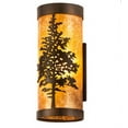 thumbnail image 2 of Meyda Tiffany 203863 Tamarack 13" Tall Wall Sconce - Copper, 2 of 5