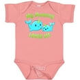 thumbnail image 3 of Inktastic My Mommy Loves Me Cute Narwhal Boys or Girls Baby Bodysuit, 3 of 5