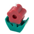 thumbnail image 2 of Creative Flowers Shape Candle Small Scented Birthday Gift Bedroom Office Decorative Photo Props , rojo CUTICAT vela de aromaterapia, 2 of 7