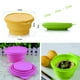thumbnail image 2 of Juego de tazones y tazas plegables de silicona kusrkot para viajes al aire libre Plegable Bowl Amarillo, 2 of 7