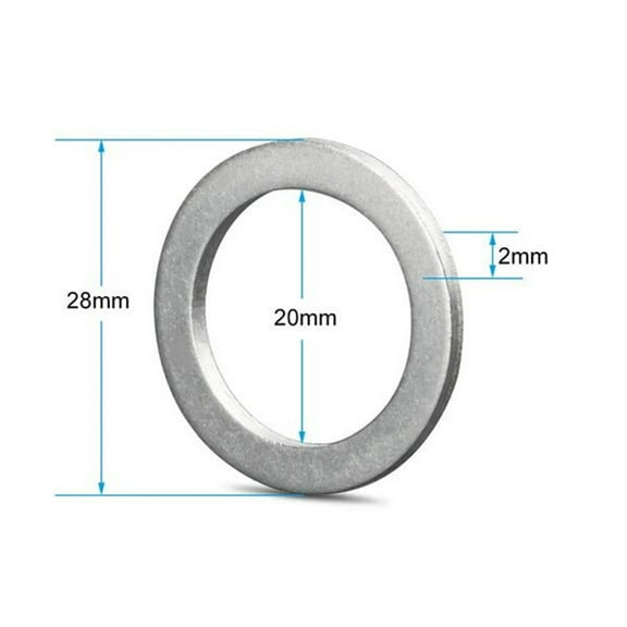 10x New Car Oil Drain Plug Crush Washer Repair 20mm For Honda Acura 94109-20000