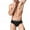 Black, variant on Mens Underwear Men's Soft Splicing Solid Color Underpants Soft Breathable Knickers Briefs