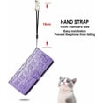 thumbnail image 3 of Wallet Case for Xiaomi Redmi Note 11 Pro 4G,Cat Dog Cartoon Cute Style with ID Card Holder PU Leather Flip Phone Cover for Xiaomi Redmi Note 11 Pro 5G      Purple, 3 of 13