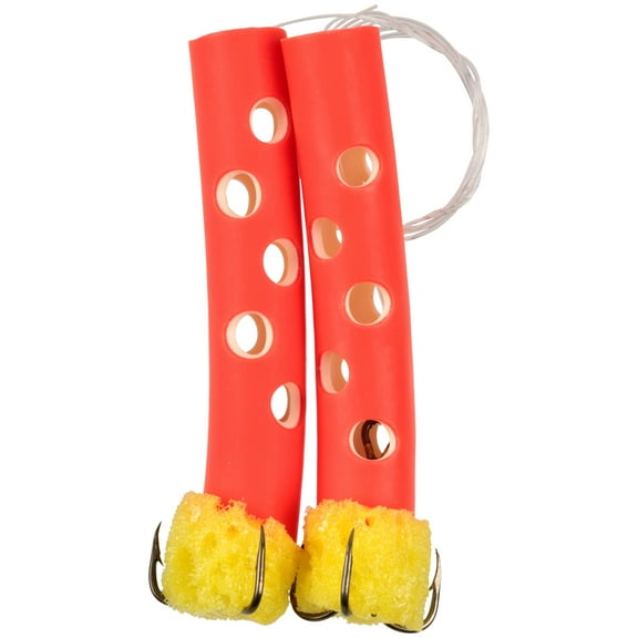 Magic Bait Hog Wild Bait Holder, Red 2 ct