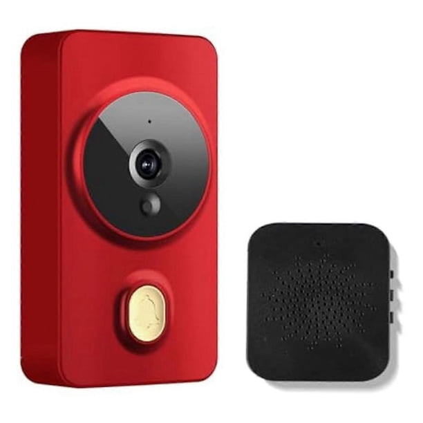 Smart Wireless Video Doorbell,Smart Wireless Remote Video Doorbell,with Call,Video,Photo,and Video Recording Functions