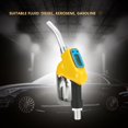 thumbnail image 4 of TOPINCN Buse Manuelle Numérique pour Carburant, Huile, Diesel, Kérosène, Essence, Buse de Ravitaillement pour Pistolet avec Débitmètre, Buse de Ravitaillement, Buse de Remplissage d'Huile, 4 of 8