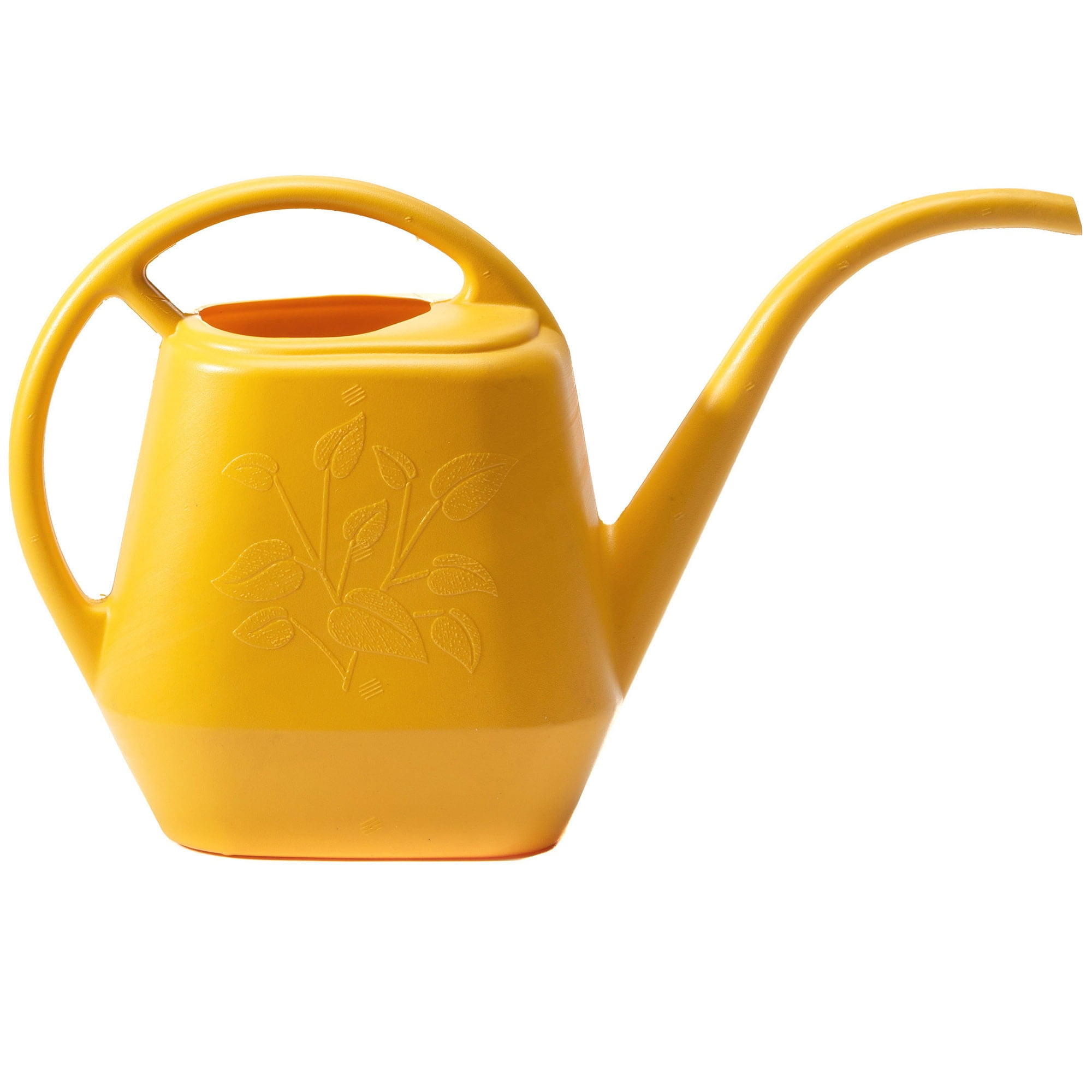 Bloem Aqua Rite Plastic Watering Can 56 Oz Capacity Earthy Yellow
