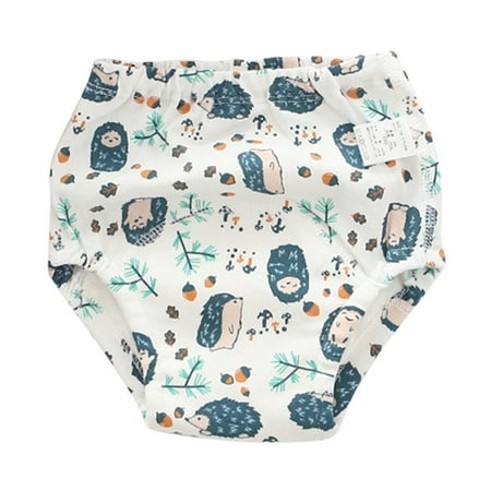 

Zlekejiko Unisex Cotton Reusable Underwear Nappies Breathable Diapers Training Underpants Shorts