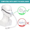 thumbnail image 2 of 2 Pack Replacement Tube Frame Assembly for AirFit P10, Tube Frame Kit with Headgear Compatible with Resmed, Great Value New Version Tube Frame Kit Sup, 2 of 7
