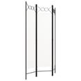 thumbnail image 5 of vidaXL Freestanding 3-Panel Folding Room Divider Black 47.2"x70.9" Fabric Privacy Screen, 5 of 123