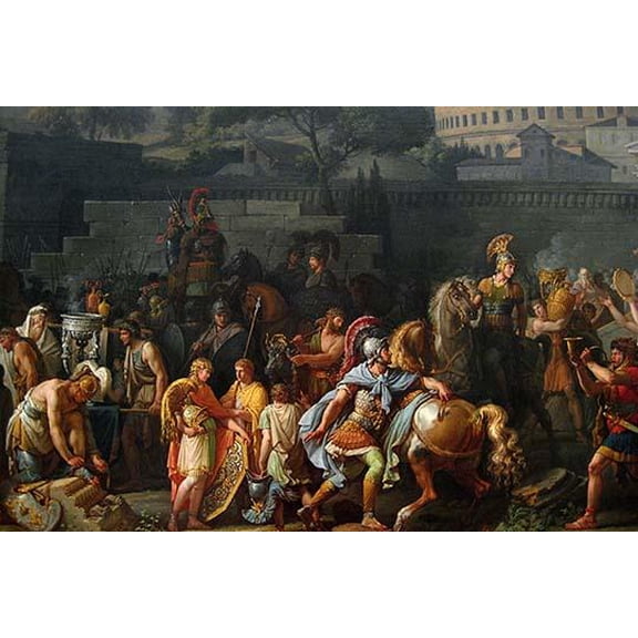 The Triumph of Aemilius Paulus,-Fine art canvas print (20" x 30")