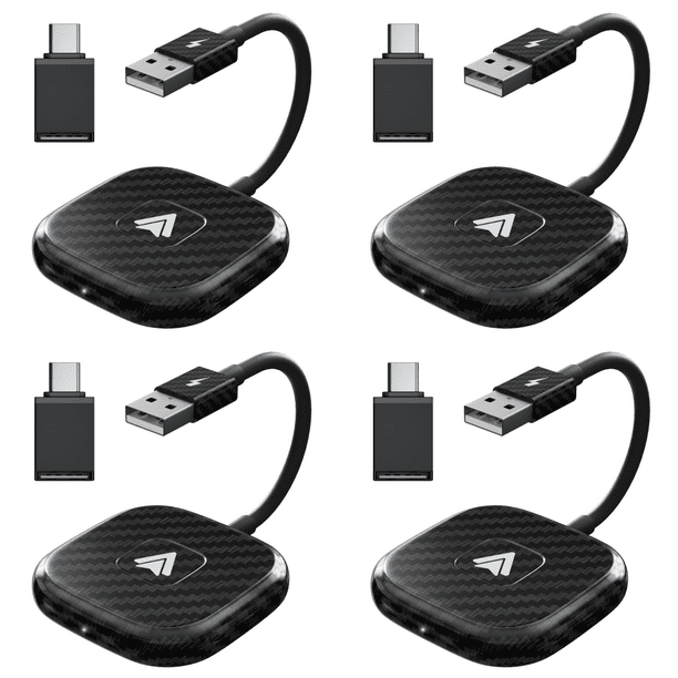 Adaptador Inalámbrico Android Car CarPlay USB C Dongle para Android Car Radio