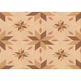 thumbnail image 1 of Ahgly Company Machine Washable Indoor Rectangle Transitional Orange Area Rugs, 5' x 8', 1 of 7