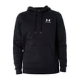 thumbnail image 6 of Under Armour Essential Fleece Pullover Hoodie, Black, 6 of 6