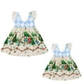 thumbnail image 2 of Robe Sans Manches pour Tout-Petits et Bébés, Demoiselle d'Honneur, Princesse, Noël, Fête, Vêtements, 2 of 5