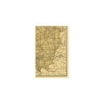 thumbnail image 2 of Railroad Map - Illinois Railroad - Rand McNally 1898 - Vintage Wall Art, 2 of 4