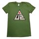 thumbnail image 1 of U2 - Camiseta Glastonbury 2011 Pyramid Stage de Algodón para Mujer (Verde), 1 of 2