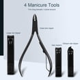 thumbnail image 5 of Nail Grooming Kit,Cutter Ear Pick Art Tools Set Kit Mani Set Set Tools Toe Mani Set Pedi Nail Tools Set With Ear Pick Kit 16pcs/set Nail Ajcoflt Simbae Grey, 5 of 6