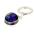 thumbnail image 1 of PVCS Fashion Crystal Ornament Glass Ball 12 Divination Time Gemstone Keychain Jewelry, 1 of 1