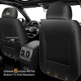 thumbnail image 7 of Car Seat Covers Fit for Hyundai Palisade 2020-2025 Non-Slip Leather Car Seat Protector Compatible Airbag Red,Front Set(2 Seats), 7 of 7