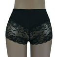 thumbnail image 5 of Puntoco Women Clearance Ladies Women Lace Panties Short Pants Lingerie Stretch Underwear S-3XL Black XXXL, 5 of 9