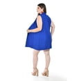 thumbnail image 3 of Set de short y chaleco de vestir Roman Fashion / Tallas Extras, 2213 (Azul rey) azul 38, 3 of 6