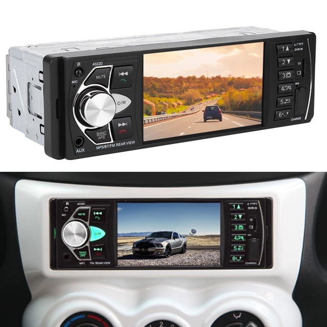 Reproductor de vídeo, 4,1 pulgadas, FM para coche, MM, rendimiento sólido