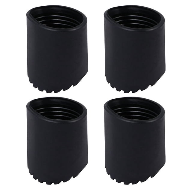 LEEYNEER 4Pcs Ladder Leg Rubber Ladder Foot Cover Home Supplies Accessory (Round)