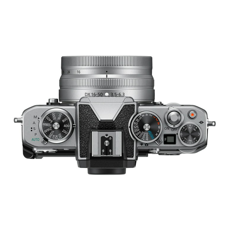 Nikon Z fc DX-Format DX w/NIKKOR f/3.5-6.3 Mirrorless Body Silver - Z 16-50mm Camera VR