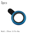 thumbnail image 2 of [5PCS] Phone Camera Lens Protector Compatible with iPhone 14 Pro Max, Tempered Glass Circle Cover, 2 of 5