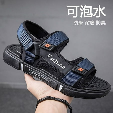 

Walking Sandals for Men Summer Sandals for Men Sport Sandals Breathable Outdoor Fisherman Shoes Adjustable Summer Loafters