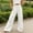 A_ White, variant on Women's Summer Big Pocket Wide Leg Long Pants, Elastic Waist Drape Fabric Suit Style Trousers Black XL