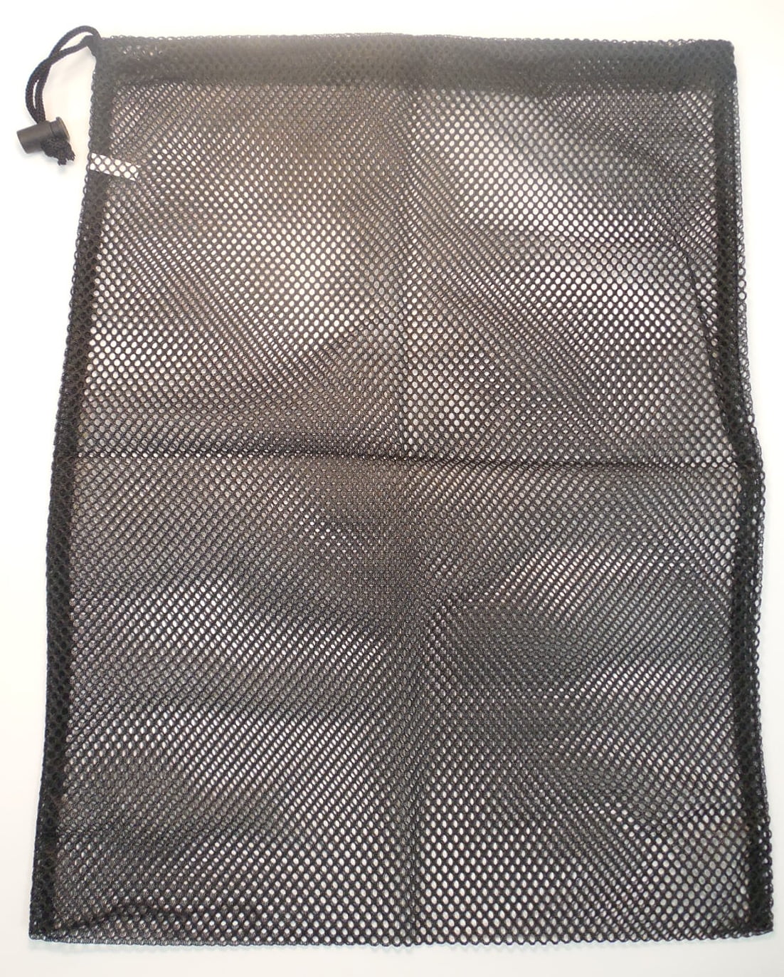 Mesh Bag All Purpose Storage Sack w/ Draw String Closure 9" x 12" Black Armor 