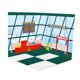 thumbnail image 4 of 3pieces 1:12 Scale Backdrop Display Collection Case Background Diorama Layout for Action Figures Doll Display Scene Accessories CUTICAT vitrina de fondo, 4 of 8