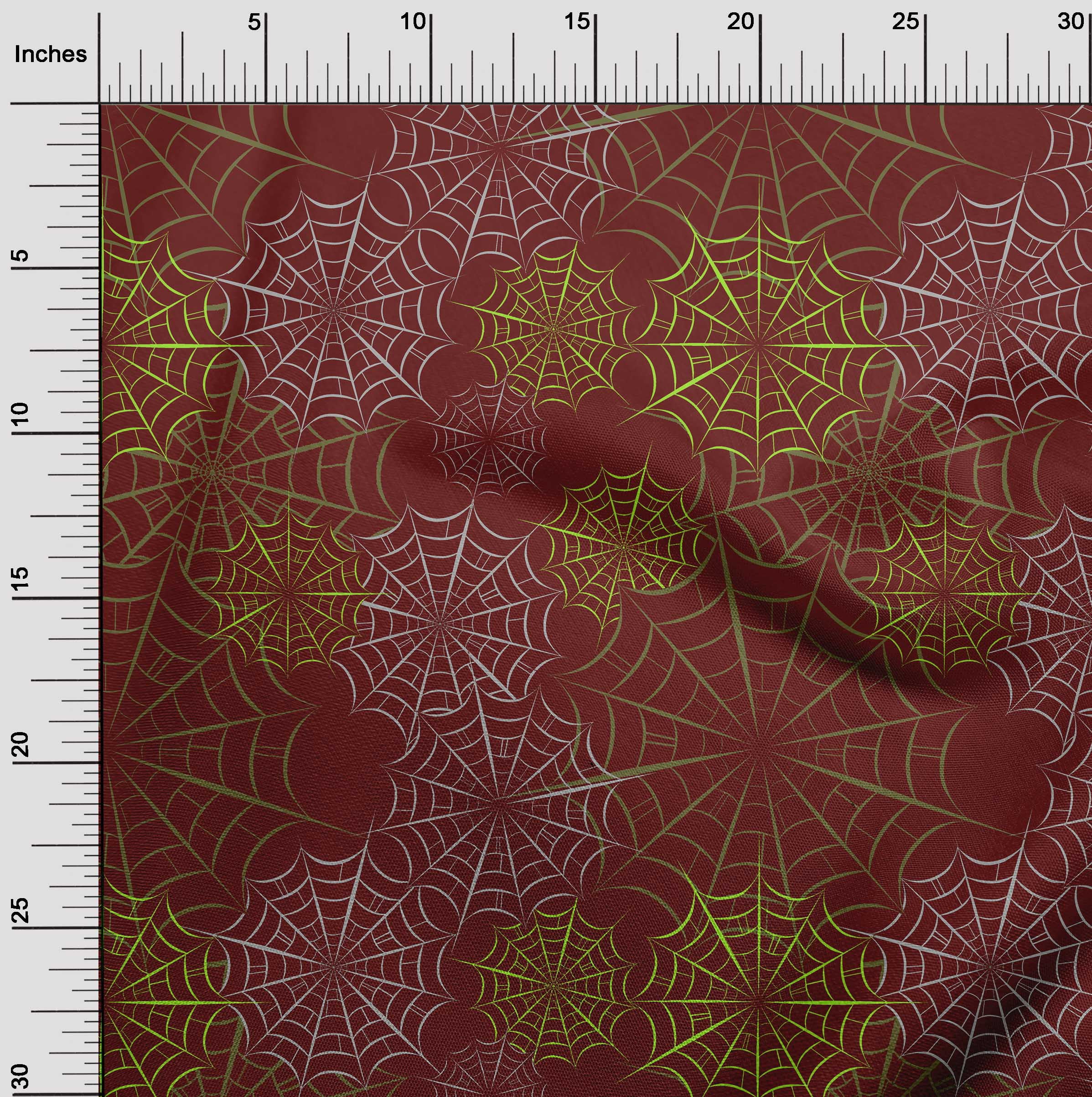 oneOone Cotton Jersey Maroon Fabric Halloween Diy Clothing Quilting Fabric Print Fabric By Yard 58 Inch Wide