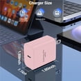 thumbnail image 2 of 45W 3Pack Super Fast Charger Type C Wall Charger Block with USB C Cable, 45W Dual Port Charger Compatible with Samsung Galaxy S26/S25/S24/Ultra, iPhone 17/16/15 Series, 2 of 5
